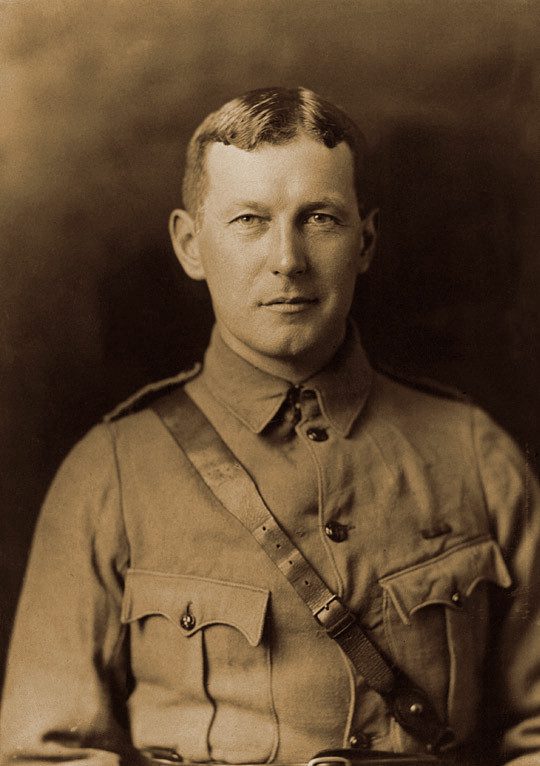 John McCrae in military uniform